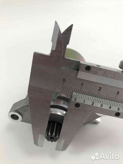 Электростартер Suzuki AD-50 (вал 10 шлицев,d7 мм,в