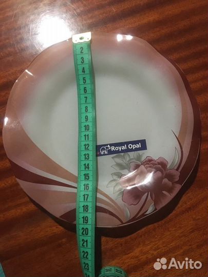 Набор тарелок на 6 персон и блюдо