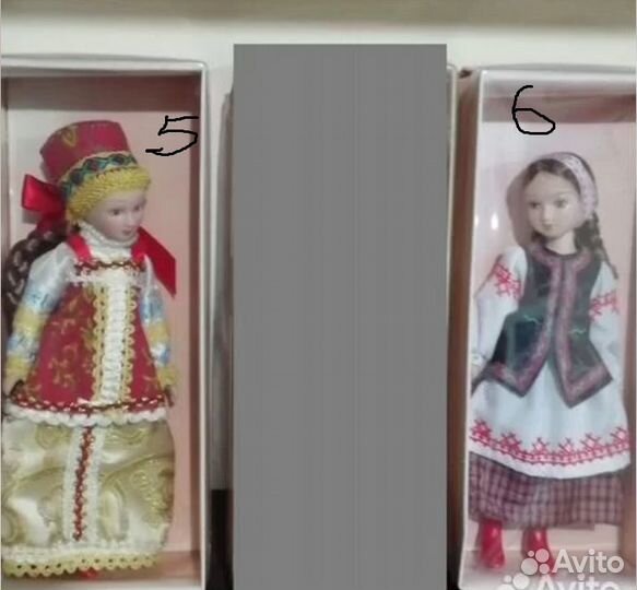 Куклы коллекционные в народных костюмах