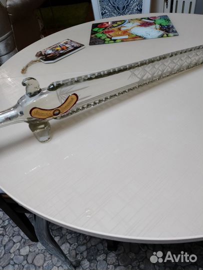 Сувенирная стеклянная бутылка