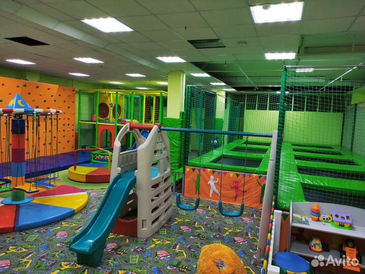 Детская игровая + батутный зал Стрекоза, нк