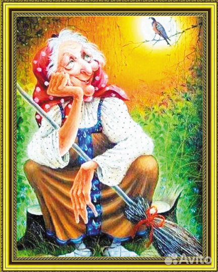 Алмазная мозаика 40х50 см