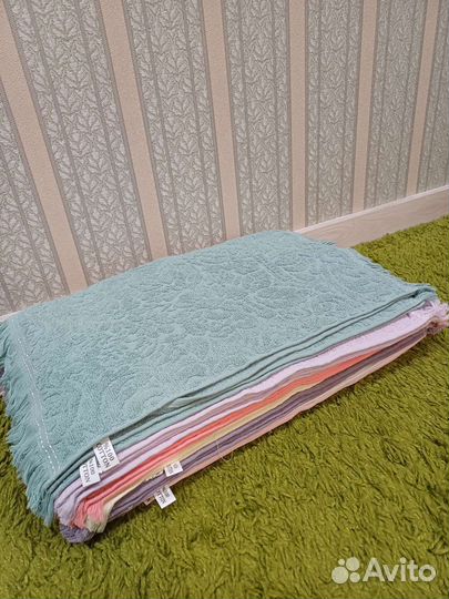 Полотенца банное махровое Турция