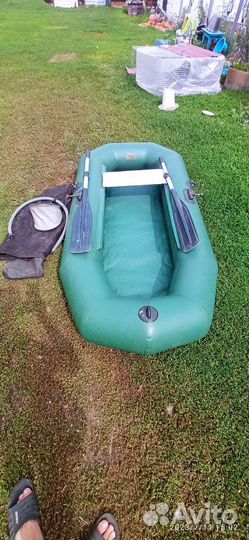 Надувная лодка пвх бу