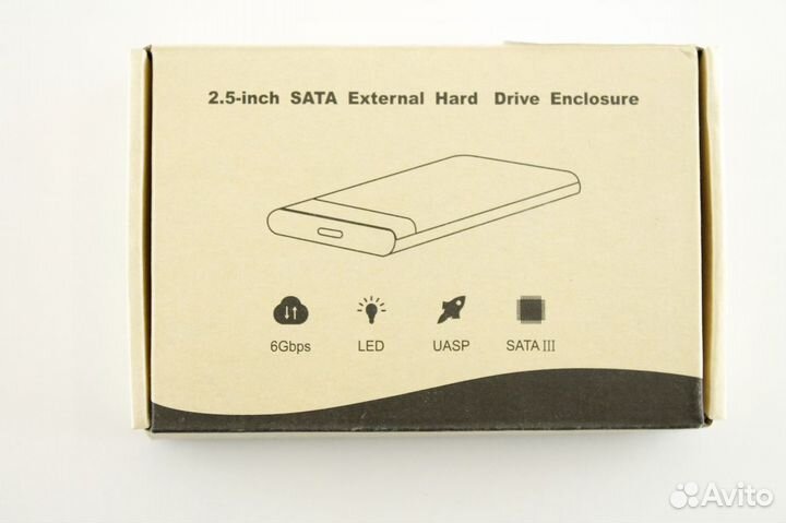 Внешний бокс для HDD2.5/SSD USB 3.0