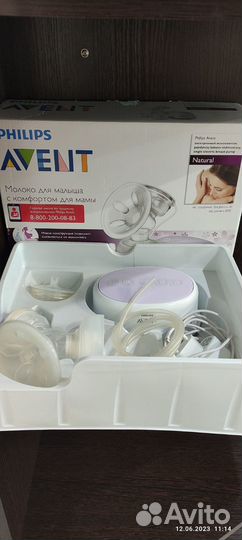 Молокоотсос philips/avent scf332