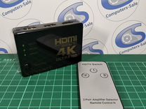 Хаб hdmi 3in1, 4K, 2K, 3x1, HD 1080P