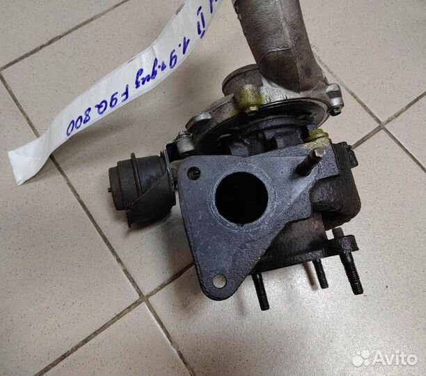 Турбина Renault Megane 2 1.9TD