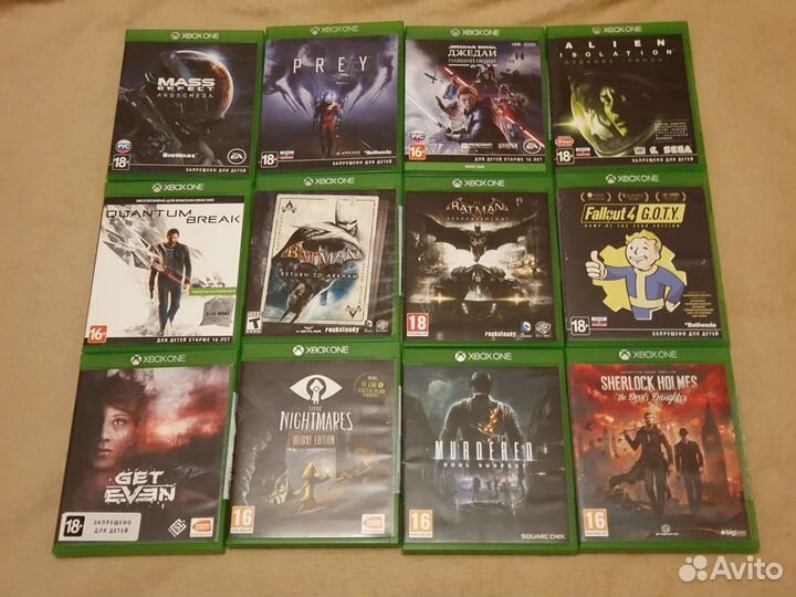 Xbox One, Xbox Series S, X много игр на русском яз