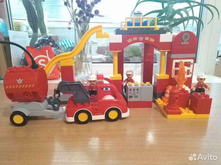 Lego duplo Лего пожарная станция