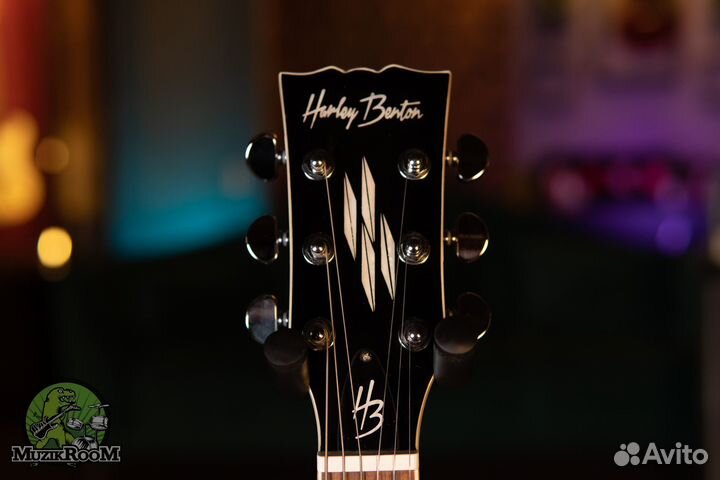 Harley Benton SC-Custom II Honey Burst Flame