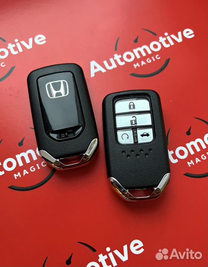 Ключ Honda Fit, Shuttle, Stepwgn,Vezel с привязкой