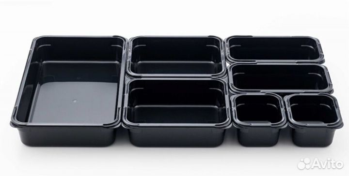 Гастроемкости из пищевого пластика и нержавейки