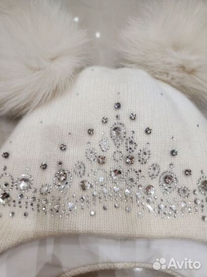 Шапка зимняя для девочки Чоби 52-54