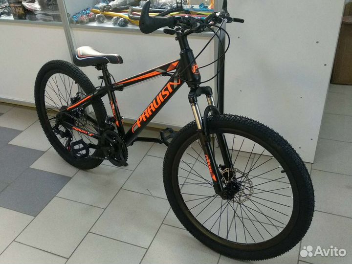 Подростковый скоростной новый велосипед 24