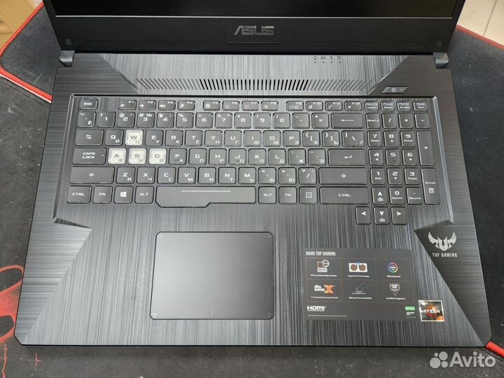 Игровой Asus TUF FX705DT (R7 3750H/8/GTX1650/512)