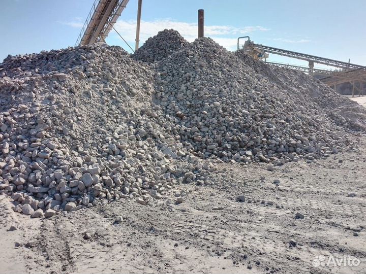 Доставка песка и щебня