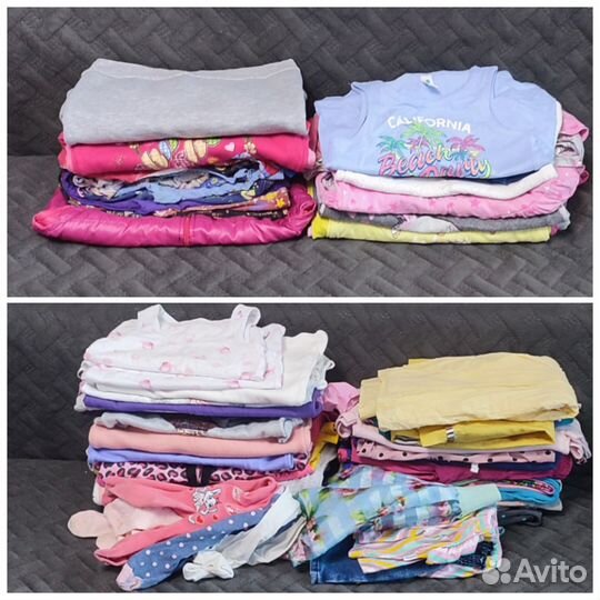 Вещи пакетом на девочку 116 122