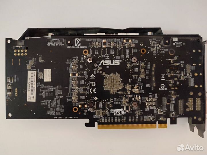 Видеокарта AMD asus ROG strix RX 470 4GB