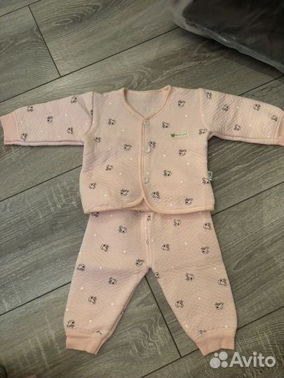Костюм теплый для малышки 62