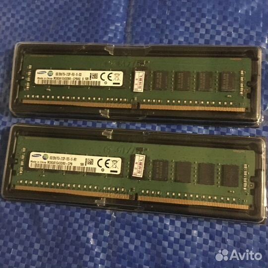 Оперативная память DDR4 Samsung 16gb ECC reg