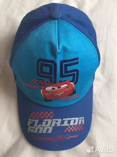 Кепка бейсболка детская молния макуин