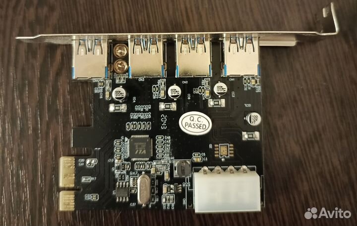 Контроллер pci-e USB 3.0 четыре порта