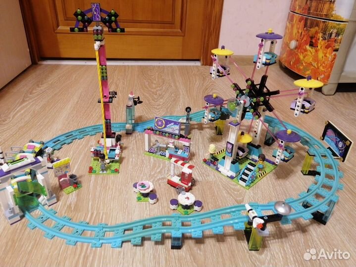 Lego Friends Парк развлечений: американские горки