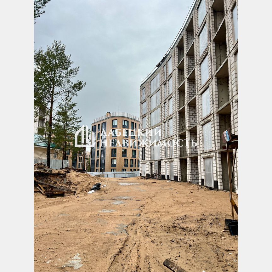 2-к. апартаменты, 60,1 м², 2/6 эт.