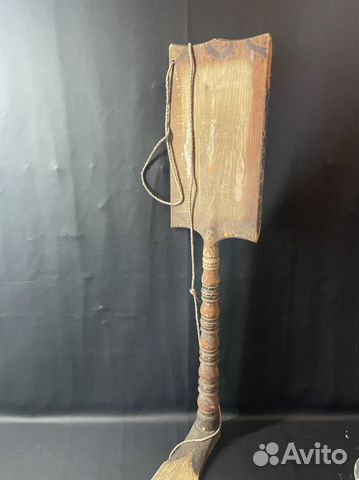 Старинная швейка прялка дерево 2