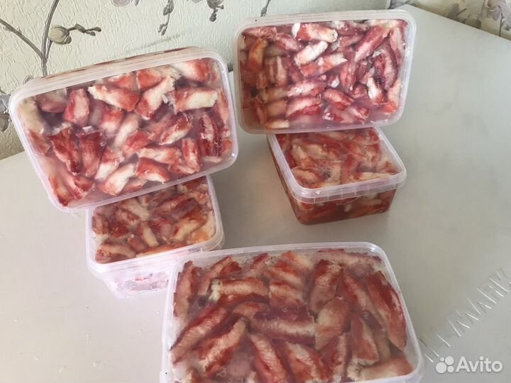 Камчатский краб фаланга колено салат