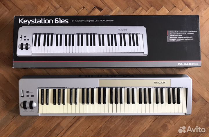 Midi клавиатура M-Audio Keystation 61es