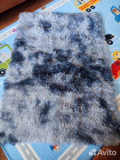 Коврик меховой с ворсом