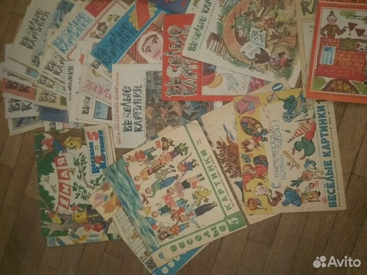 Детские журналы СССР Веселые картинки Мурзилка