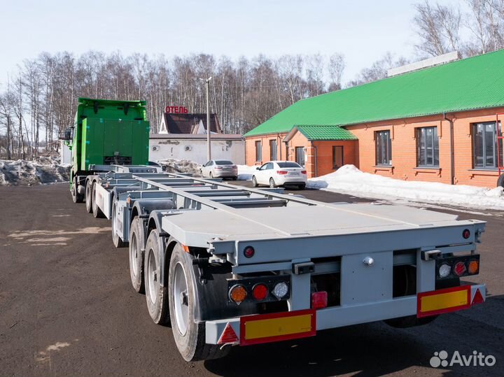 Полуприцеп контейнеровоз Titan 226C4, 2024