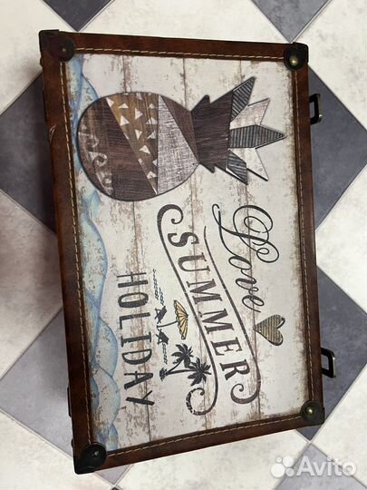 Ящик деревянный лофт