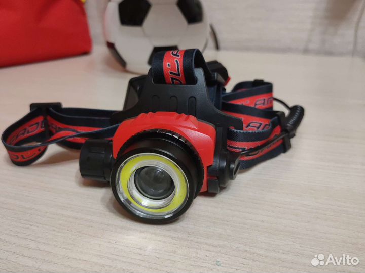 Налобный фонарь аккумуляторный