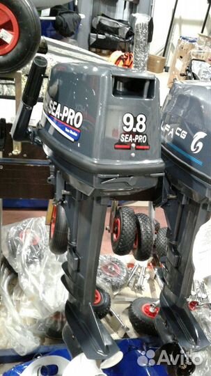 Лодочный мотор Си Про T 9.8 (Tohatsu)