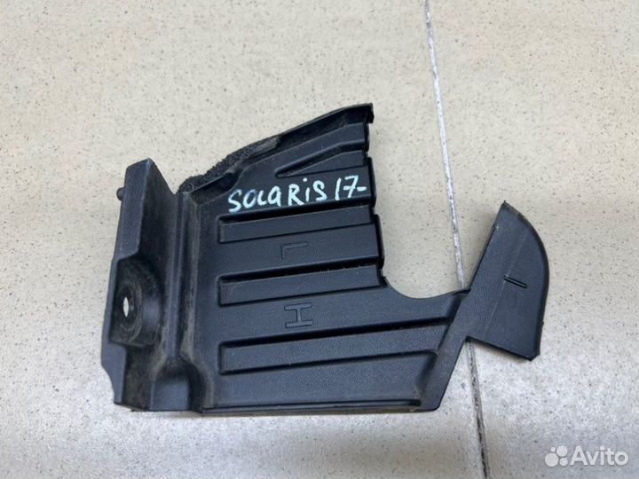 Накладка (кузов наружные) Hyundai Solaris седан