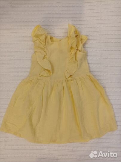 Платье детское из муслина