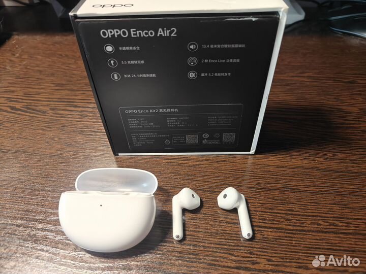 Tws беспроводные наушники Oppo enco air 2