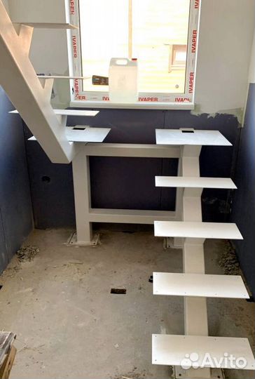 Лестницы на металлокаркасе