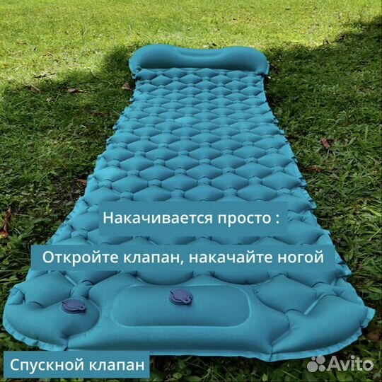 Коврик матрац надувной