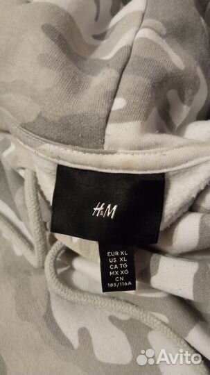 Худи толстовка мужская H&M, XL 52 р-р