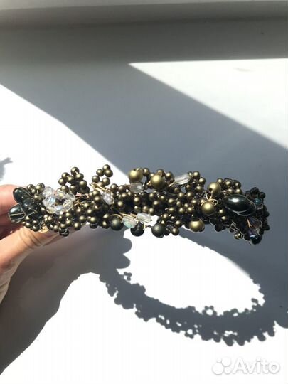 Ободок с камнями, ободок zara