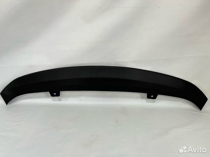 Спойлер заднего бампера юбка хундай соларис 14-17