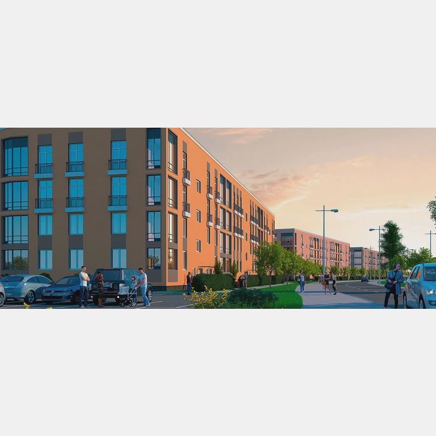 1-к. квартира, 40,8 м², 2/4 эт.
