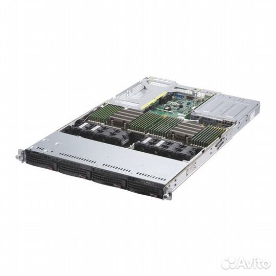 Серверная платформа Supermicro AS-1023US-TR4 1U Socket SP3 Dual AMD epyc 4 hot-swap 3.5