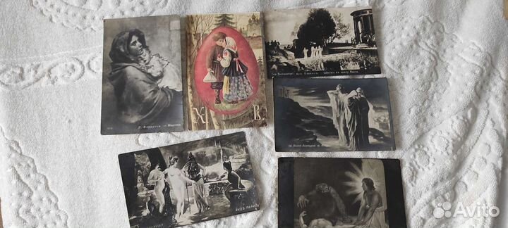 Коллекция открыток, царские до 1917г