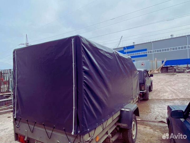 Тент на легковой прицеп